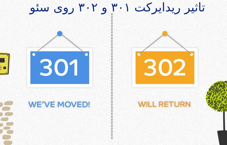 تاثیر ریدایرکت ۳۰۱ و ۳۰۲ روی سئو
